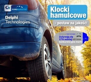 Klocki hamulcowe Delphi - postaw na jakość!