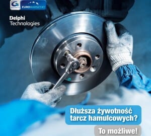 Powlekane tarcze hamulcowe Delphi to dłuższa żywotność