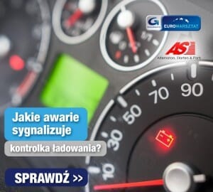 Jakie awarie sygnalizuje kontrolka ładowania?