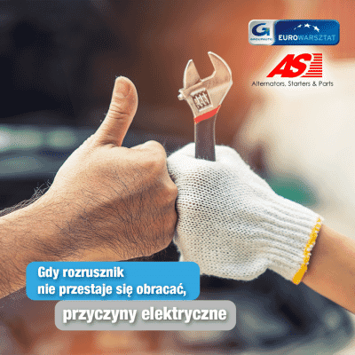 Rozrusznik nie przestaje się obracać – przyczyny  elektryczne