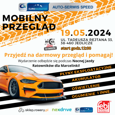 Mobilny przegląd - bezpłatne sprawdzenie stanu pojazdu - Jedlicze!