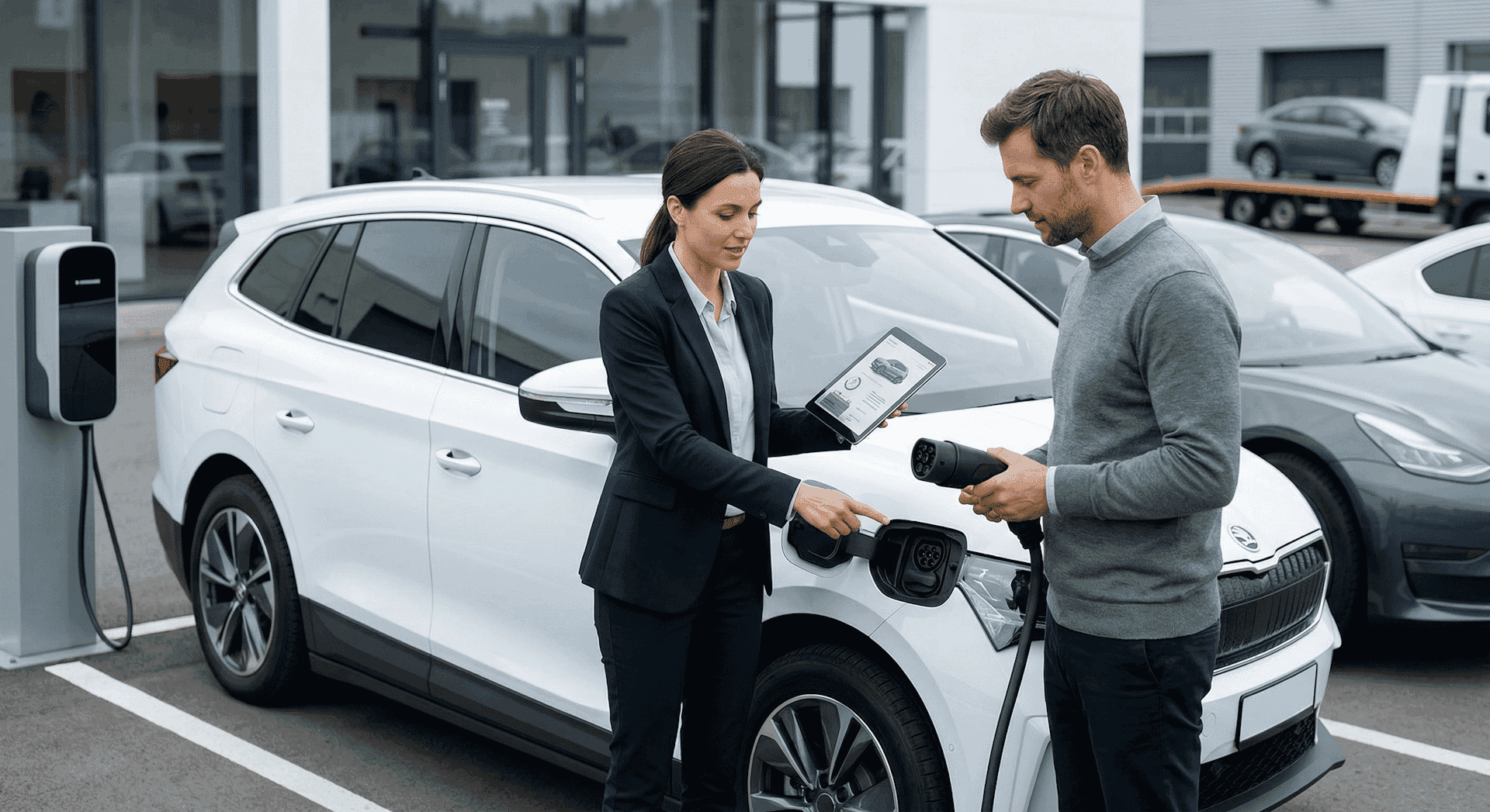 Samochód zastępczy dla aut elektrycznych – na co uważać (zasięg, ładowanie, klasa auta)