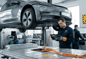 Kolizja autem elektrycznym – co sprawdzić pod kątem baterii i układu HV (High Voltage)