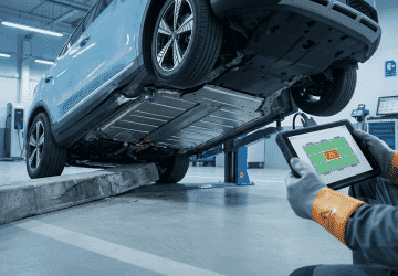 Jak rozpoznać uszkodzoną baterię samochodu elektrycznego po uderzeniu (objawy, komunikaty, procedury)