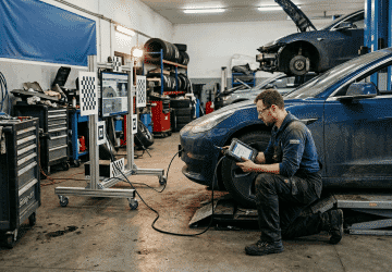 Kalibracja systemów w samochodzie elektrycznym po naprawie – co ma wpływ na zasięg i zużycie energii