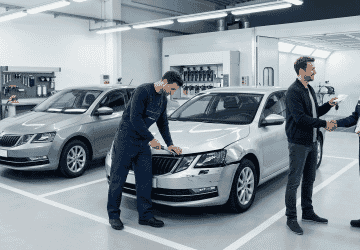 Bezgotówkowa naprawa samochodu po kolizji z OC sprawcy